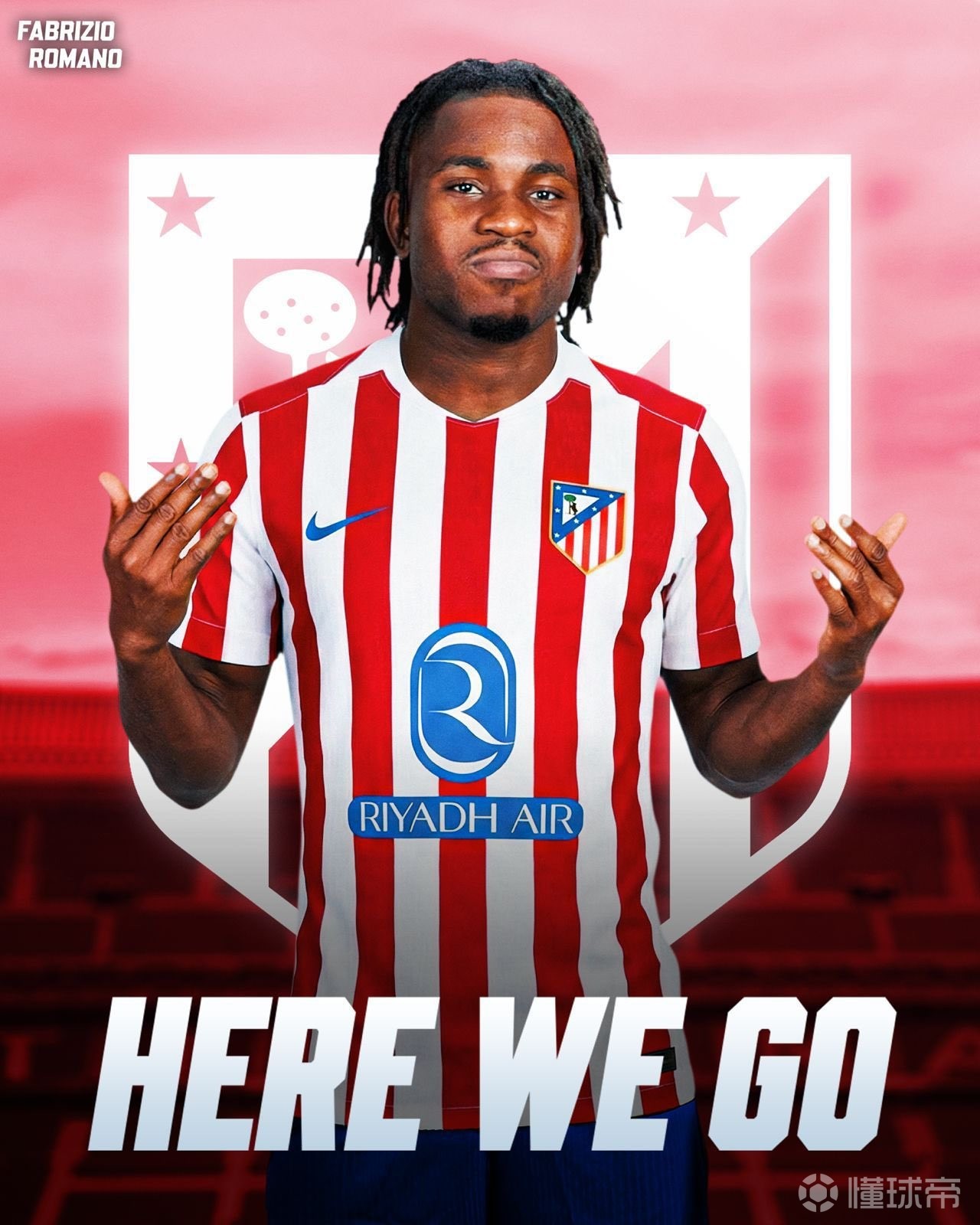 Here we go！罗马诺：亚特兰大前锋卢克曼将加盟马竞